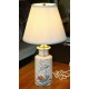 19" High Ceramic Table Lamp with Bird Motif.