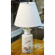 19" High Ceramic Table Lamp with Bird Motif.