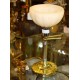 Alabaster Glass Shade Accent Table Lamp