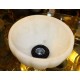 Alabaster Glass Shade Accent Table Lamp