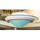 Ceiling Fixture Deco Style 13" Dia. with Pull Chain