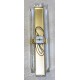 Wall Sconce Fluted Murano Glass with Brass Finish 17 1/2" H