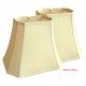 Silk Soft Back Shades Beige (5"x8") x (10"x14") x 11"- Price is per Pair