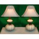 Marmol & Brass Desk Lamp pair