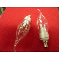 LED bulb E12 CANDELABRA PURE White