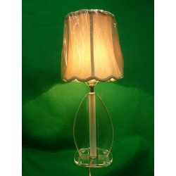 Lucite ardeco table lamp