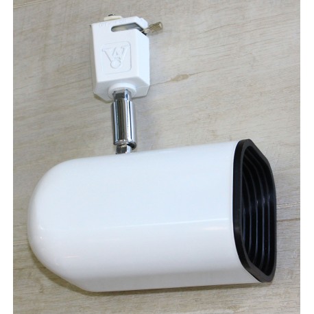 WAC Track Light Head White - Medium Base Socket